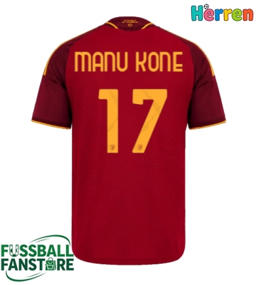 AS Roma Manu Kone #17 Replik Heimtrikot 2026-27 Kurzarm